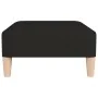 Reposapiés de tela negro 78x56x32 cm by , Ottomans - Ref: Foro24-337801, Price: 81,63 €, Discount: %