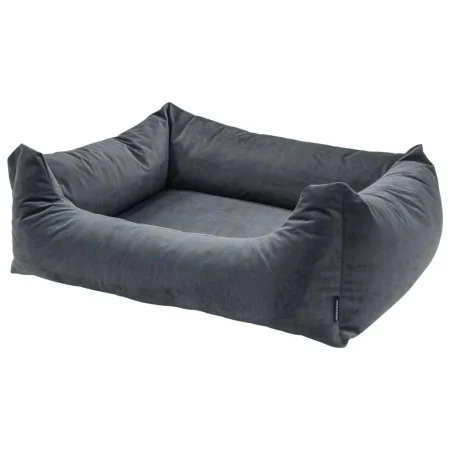 Madison Cama para perros Velvet gris 100x80x25 cm by , Beds for dogs - Ref: Foro24-444482, Price: 112,69 €, Discount: %