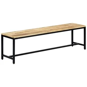 Banco de comedor madera maciza de mango en bruto 160 cm von , Ess- und Küchenbänke - Ref: Foro24-247813, Preis: 203,20 €, Rab...
