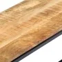 Banco de comedor madera maciza de mango en bruto 160 cm by , Dining and kitchen benches - Ref: Foro24-247813, Price: 203,20 €...