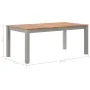 Mesa de comedor madera maciza de roble 180x90x74 cm by , Kitchen and dining tables - Ref: Foro24-247847, Price: 292,12 €, Dis...