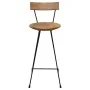Taburetes de cocina 2 unidades madera maciza de teca by , Kitchen stools - Ref: Foro24-285205, Price: 211,33 €, Discount: %