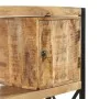 Estantería librería madera de mango maciza 90x30x150 cm de , Librerías y estanterías - Ref: Foro24-285917, Precio: 562,99 €, ...