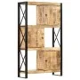 Estantería librería madera de mango maciza 90x30x150 cm de , Librerías y estanterías - Ref: Foro24-285917, Precio: 562,99 €, ...
