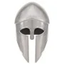 Réplica de casco de guerrero griego rol en vivo acero plateado von , Sammelwaffen - Ref: Foro24-286212, Preis: 49,88 €, Rabat...