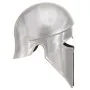 Réplica de casco de guerrero griego rol en vivo acero plateado von , Sammelwaffen - Ref: Foro24-286212, Preis: 49,88 €, Rabat...