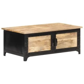 Mesa de centro de madera maciza de mango 90x50x35 cm by , Coffee table - Ref: Foro24-289103, Price: 176,15 €, Discount: %