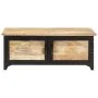 Mesa de centro de madera maciza de mango 90x50x35 cm by , Coffee table - Ref: Foro24-289103, Price: 176,15 €, Discount: %