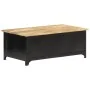 Mesa de centro de madera maciza de mango 90x50x35 cm by , Coffee table - Ref: Foro24-289103, Price: 176,15 €, Discount: %