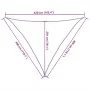 Toldo de vela terracota HDPE 160 g/m² 3x3x4,2 m von , Sonnenschirme - Ref: Foro24-311364, Preis: 22,60 €, Rabatt: %