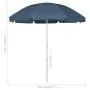 Sombrilla de playa azul 240 cm von , Sonnenschirme - Ref: Foro24-314704, Preis: 28,33 €, Rabatt: %