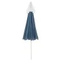 Sombrilla de playa azul 240 cm de , Sombrillas - Ref: Foro24-314712, Precio: 28,82 €, Descuento: %