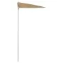Sombrilla de jardín semicircular con palo taupe 180x90 cm von , Sonnenschirme - Ref: Foro24-315562, Preis: 24,20 €, Rabatt: %