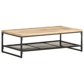 Mesa de centro de madera maciza de mango 110x60x35 cm by , Coffee table - Ref: Foro24-320244, Price: 149,73 €, Discount: %