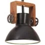 Lámpara colgante industrial redonda 25 W negra 19 cm E27 de , Lámparas - Ref: Foro24-320537, Precio: 38,10 €, Descuento: %