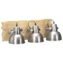 Lámpara de pared industrial madera mango plateado E27 68x23 cm von , Lampen - Ref: Foro24-320596, Preis: 61,60 €, Rabatt: %
