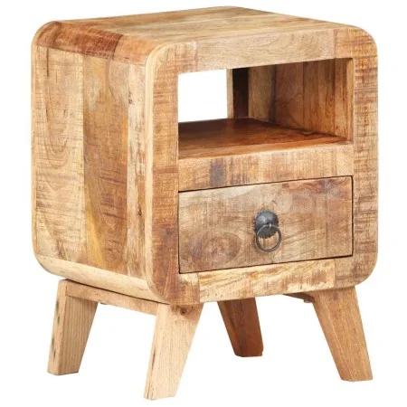 Mesita de noche de madera de mango rugosa 30x30x41 cm von , Sideboards - Ref: Foro24-321616, Preis: 92,01 €, Rabatt: %
