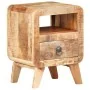 Mesita de noche de madera de mango rugosa 30x30x41 cm von , Sideboards - Ref: Foro24-321616, Preis: 92,01 €, Rabatt: %