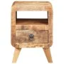 Mesita de noche de madera de mango rugosa 30x30x41 cm von , Sideboards - Ref: Foro24-321616, Preis: 92,01 €, Rabatt: %