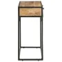 Mesa consola de madera maciza de mango 100x35x75 cm by , Side tables - Ref: Foro24-321713, Price: 151,25 €, Discount: %