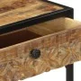 Mesa consola de madera maciza de mango 100x35x75 cm by , Side tables - Ref: Foro24-321713, Price: 151,25 €, Discount: %