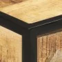 Mesa consola de madera maciza de mango 100x35x75 cm by , Side tables - Ref: Foro24-321713, Price: 151,25 €, Discount: %