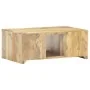 Mesa de centro de madera maciza de mango 90x50x35 cm von , Couchtisch - Ref: Foro24-321801, Preis: 200,33 €, Rabatt: %