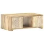 Mesa de centro de madera maciza de mango 90x50x35 cm von , Couchtisch - Ref: Foro24-321801, Preis: 200,33 €, Rabatt: %