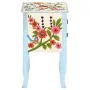 Mesita de noche pintada a mano madera maciza mango 40x30x50 cm by , Nightstands - Ref: Foro24-323541, Price: 105,95 €, Discou...