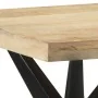 Mesa de comedor de madera maciza de mango 120x60x76 cm by , Kitchen and dining tables - Ref: Foro24-323560, Price: 244,12 €, ...