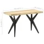 Mesa de comedor de madera maciza de mango 120x60x76 cm by , Kitchen and dining tables - Ref: Foro24-323560, Price: 244,12 €, ...