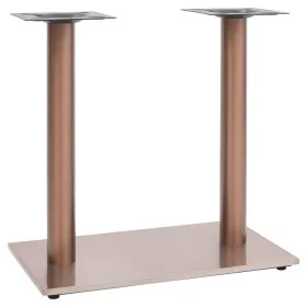 Pata de mesa de bistró acero inoxidable latón 70x40x72 cm von , Tischbeine - Ref: Foro24-325444, Preis: 115,26 €, Rabatt: %