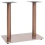 Pata de mesa de bistró acero inoxidable latón 70x40x72 cm by , Table legs - Ref: Foro24-325444, Price: 115,26 €, Discount: %