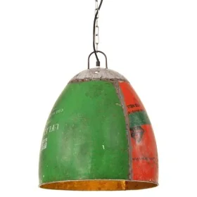 Lámpara colgante industrial redonda multicolor E27 25 W 42 cm by , Lamps - Ref: Foro24-344399, Price: 103,91 €, Discount: %