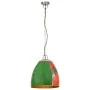 Lámpara colgante industrial redonda multicolor E27 25 W 42 cm by , Lamps - Ref: Foro24-344399, Price: 103,91 €, Discount: %