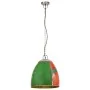 Lámpara colgante industrial redonda multicolor E27 25 W 42 cm by , Lamps - Ref: Foro24-344399, Price: 103,91 €, Discount: %