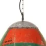 Lámpara colgante industrial redonda multicolor E27 25 W 42 cm by , Lamps - Ref: Foro24-344399, Price: 103,91 €, Discount: %