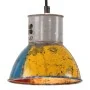 Lámpara colgante industrial redonda multicolor E27 25 W 17 cm by , Lamps - Ref: Foro24-344402, Price: 33,34 €, Discount: %