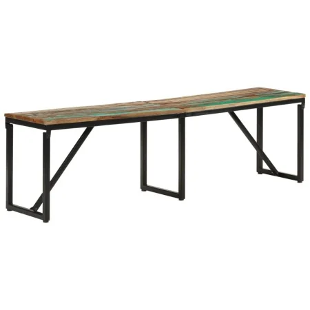 Banco de madera maciza reciclada 160x35x46 cm von , Bänke für Hallen und Lager - Ref: Foro24-351682, Preis: 94,91 €, Rabatt: %