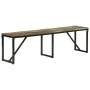 Banco de madera maciza reciclada 160x35x46 cm von , Bänke für Hallen und Lager - Ref: Foro24-351682, Preis: 94,91 €, Rabatt: %