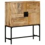 Aparador de madera maciza de mango rugosa 80x30x95 cm von , Schließfächer und Lagerschränke - Ref: Foro24-351713, Preis: 220,...