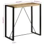 Mesa alta de bar madera maciza reciclada 110x55x110 cm by , Kitchen and dining tables - Ref: Foro24-351718, Price: 162,99 €, ...