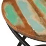 Mesa de centro madera maciza reciclada y acero Ø50x40 cm by , Coffee table - Ref: Foro24-352023, Price: 114,56 €, Discount: %