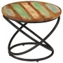 Mesa de centro madera maciza reciclada y acero Ø50x40 cm by , Coffee table - Ref: Foro24-352023, Price: 114,56 €, Discount: %