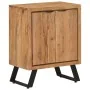 Aparador con 2 puertas de madera maciza de acacia 55x36x72 cm by , Sideboards - Ref: Foro24-352061, Price: 143,75 €, Discount: %