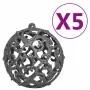 Árbol de Navidad preiluminado con luces y bolas negro 150 cm by , Christmas trees - Ref: Foro24-3077675, Price: 48,52 €, Disc...