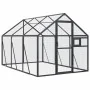 Pajarera de aluminio gris antracita 1,79x3x1,85 m de , Pies y jaulas para pájaros - Ref: Foro24-3155802, Precio: 541,08 €, De...