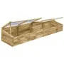 Invernadero de madera de pino impregnada 2 uds 200x50x35 cm de , Invernaderos - Ref: Foro24-3055328, Precio: 284,85 €, Descue...