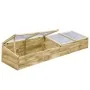 Invernadero de madera de pino impregnada 2 uds 200x50x35 cm de , Invernaderos - Ref: Foro24-3055328, Precio: 284,85 €, Descue...
