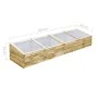 Invernadero de madera de pino impregnada 2 uds 200x50x35 cm de , Invernaderos - Ref: Foro24-3055328, Precio: 284,85 €, Descue...